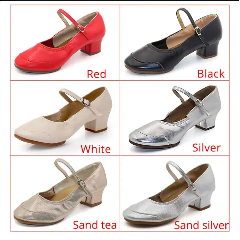 Scarpe da ballo da donna, modello Lafontaine, vista 3