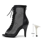 Women's salsa shoes, Umberta model, black