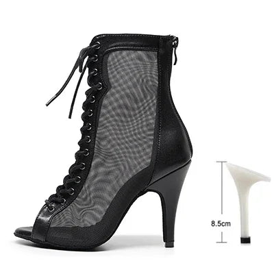 Women's salsa shoes, Umberta model, black