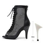 Women's salsa shoes, Umberta model, black