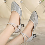 Salsa-Schuhe für Damen mit Pailletten, Modell Coupé, Ansicht 5