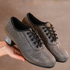 Closed-toe heeled ballroom dance shoes, Agrafena model, view 6