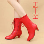 Women's salsa dance boots, Rafael model, view 8