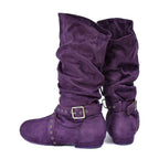 Salsaschoenen dames, model Carlos, kleur paars
