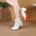 Women's Latin dance shoes, Forte model, view 2