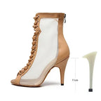 Women's salsa shoes, Umberta model, beige