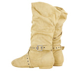 Salsaschoenen dames, model Carlos, kleur beige