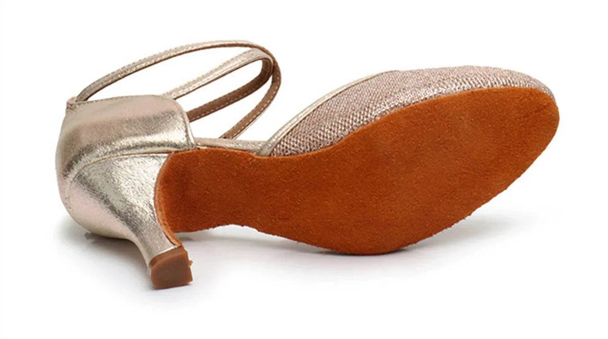 Salsaschuhe Damen, Modell Gardénia, Ansicht 3