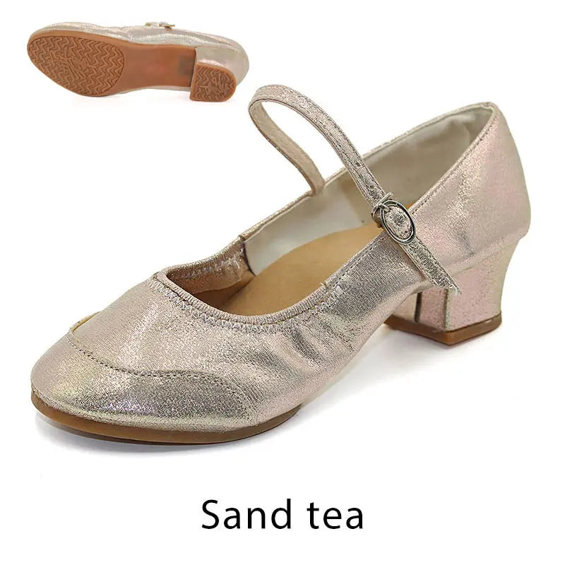 Tanzschuhe für Damen, Modell Lafontaine, Farbe Beige
