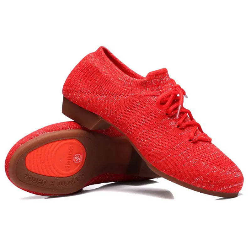 Women's knit dance shoes, Tereshkina model
