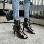 Salsa ankle boots with soft rubber sole, Honorine model, view 3