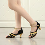 Zapatos de baile latino para mujer, modelo Arabesque, vista 2
