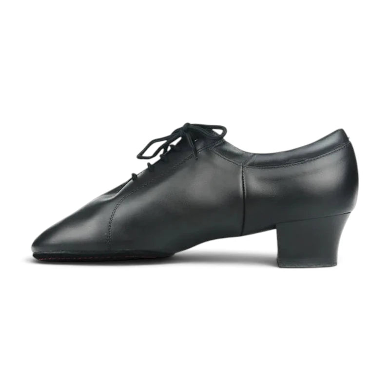 Latin dansschoenen heren van rood leer, model Elise