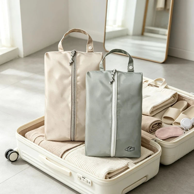 Sac à chaussures de danse zippé à deux compartiments